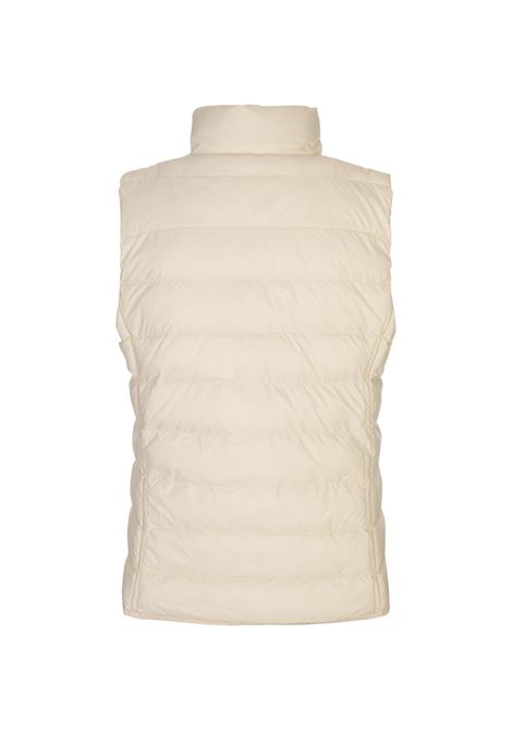 Gilet Imbottito Trapuntato Bianco Con Pony Blu RALPH LAUREN | 211-940998003
